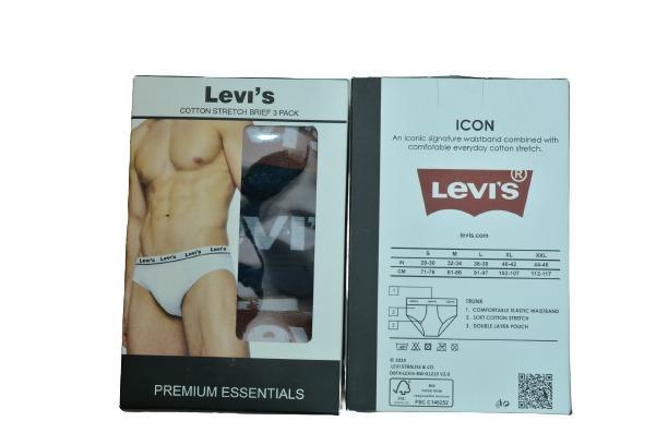 Men's Premium Levi's Boxer Brief -Set Of 3